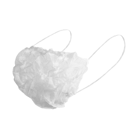 Disposable Beard Masks | White